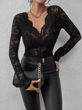 Cypher - Kanten Top voor Vrouwen