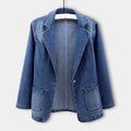 Denim Blazer voor Dames