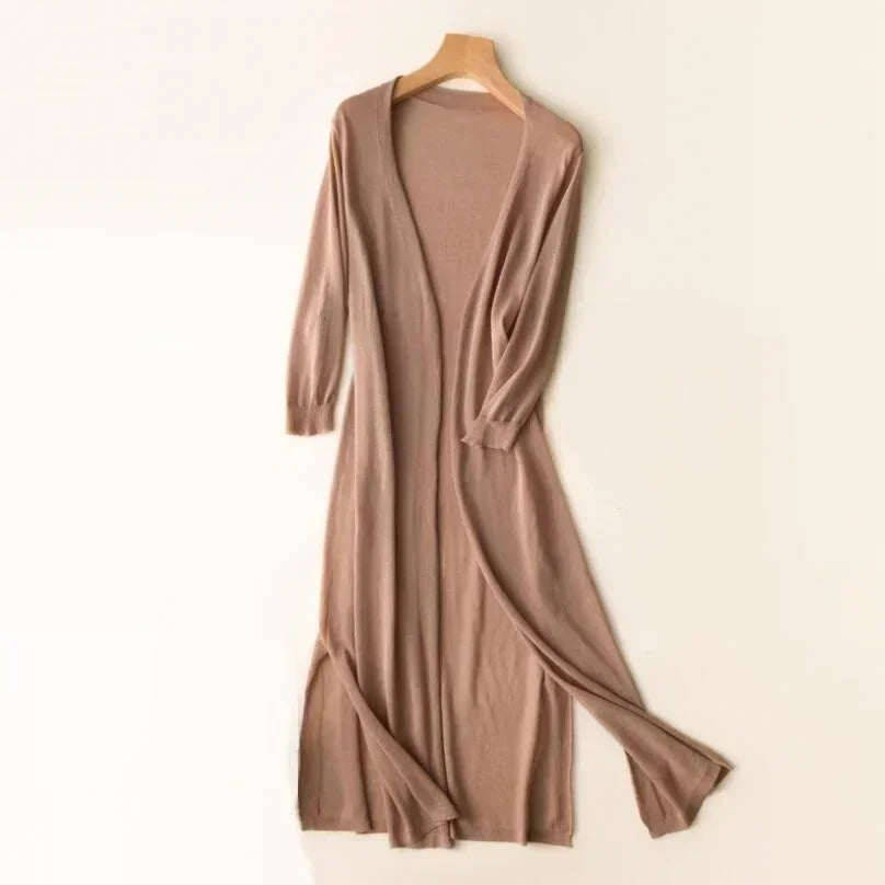 Fierra - Elegante Lichtgewicht Lange Vest