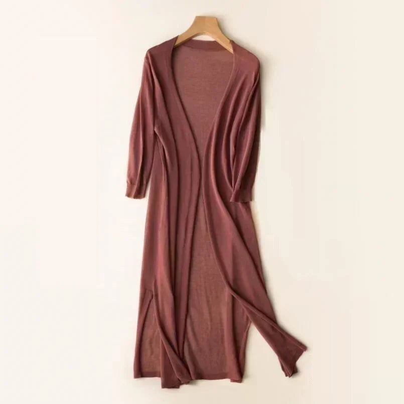 Fierra - Elegante Lichtgewicht Lange Vest