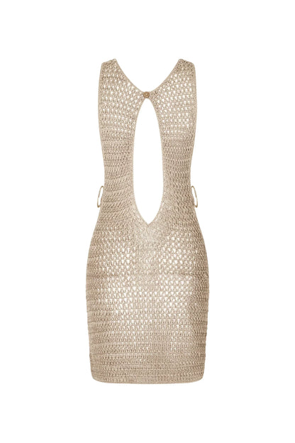 Zora Strandjurk | Dames strandjurk met luchtig gebreid design en boho flair voor zomerse dagen
