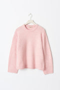 Georgie - Gebreide zachte damestrui | Oversized trui met ronde hals