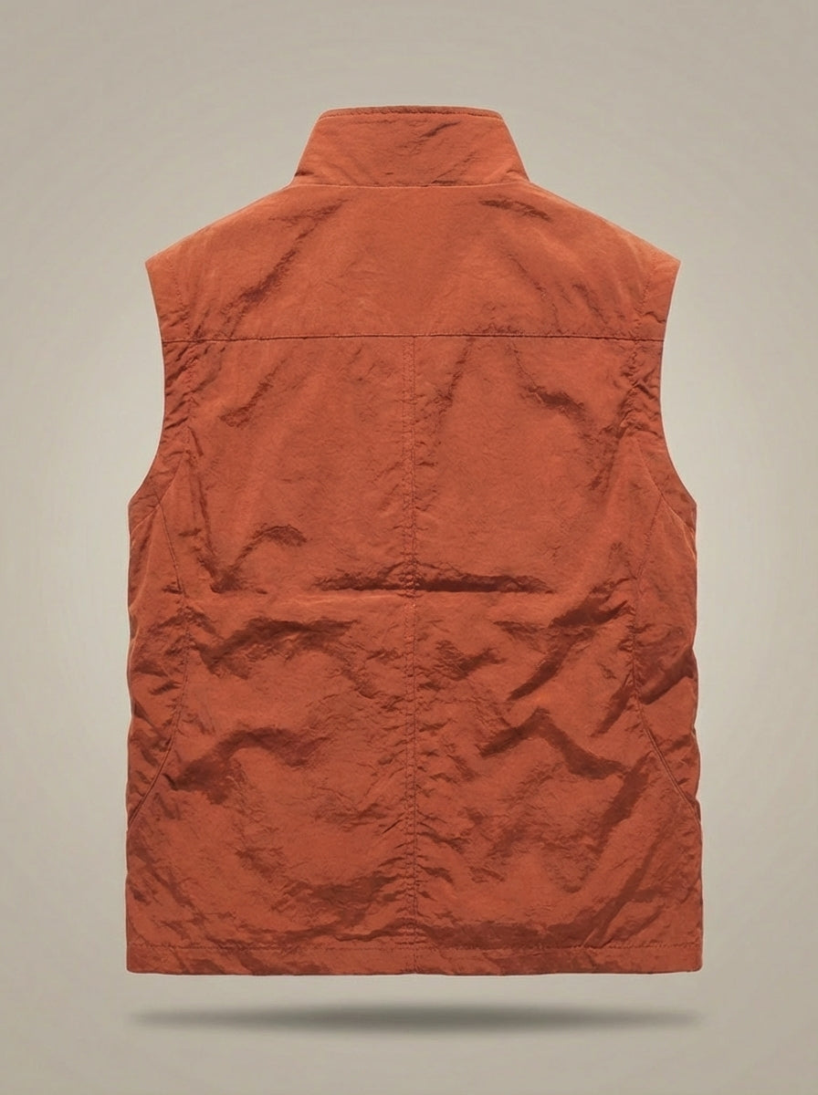 Heren Lichtgewicht Bodywarmer – Met Rits en Zakken, Geschikt voor Lente en Herfst