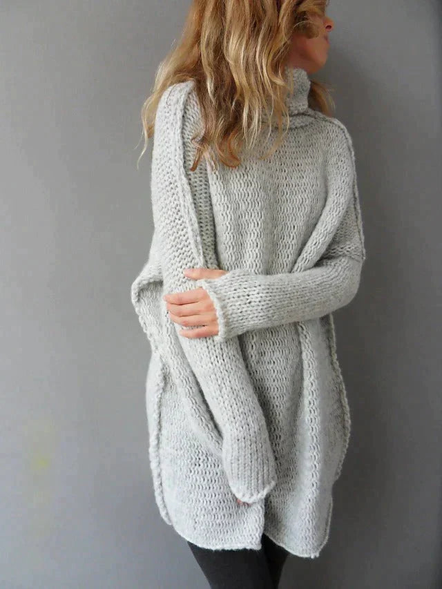Oversized Trui | Dames Gebreide Trui met Zachte Stof en Relaxed Pasvorm