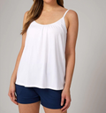 Dames Getailleerde Top – Casual met Plooi voor Zomergebruik