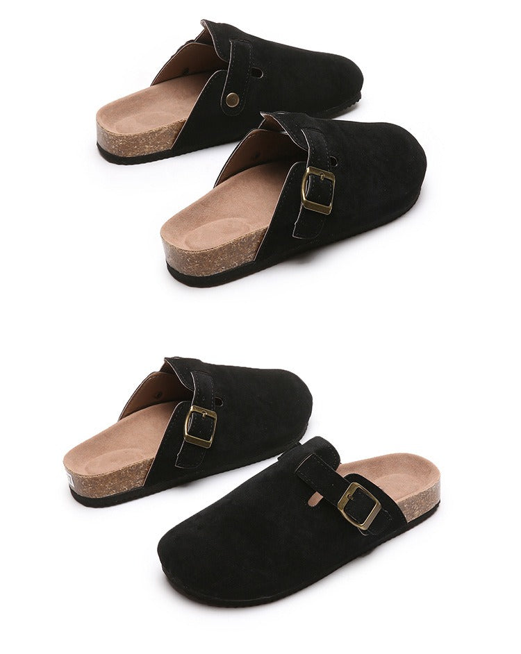 Heren Clogs met Verstelbare Gesp en Ergonomisch Voetbed