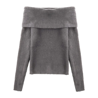 Marjorie | Dames off-shoulder trui met elegante losse pasvorm