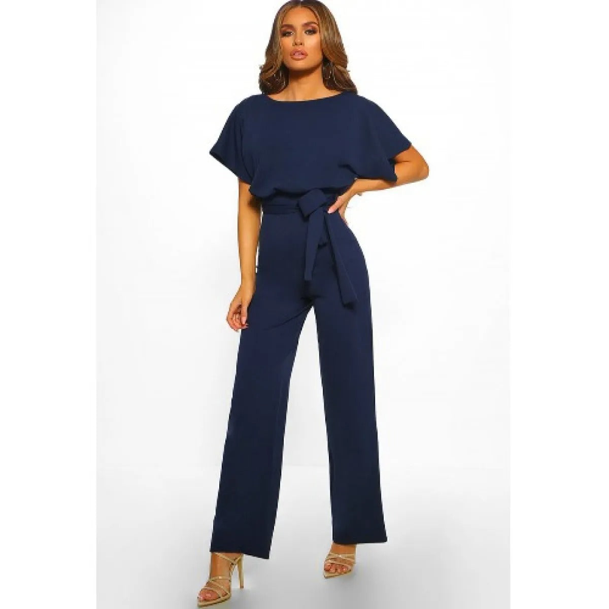 Dames Slim Fit Jumpsuit – Geschikt voor Casual en Werk, Met Rits en Zonder Sluiting