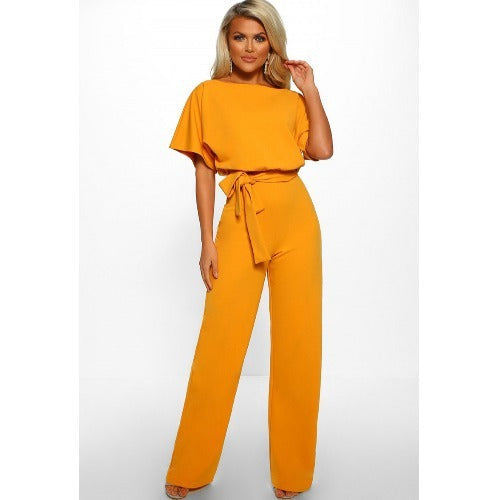 Dames Slim Fit Jumpsuit – Geschikt voor Casual en Werk, Met Rits en Zonder Sluiting