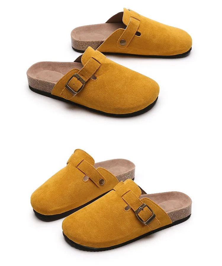 Heren Clogs met Verstelbare Gesp en Ergonomisch Voetbed