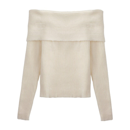 Marjorie | Dames off-shoulder trui met elegante losse pasvorm
