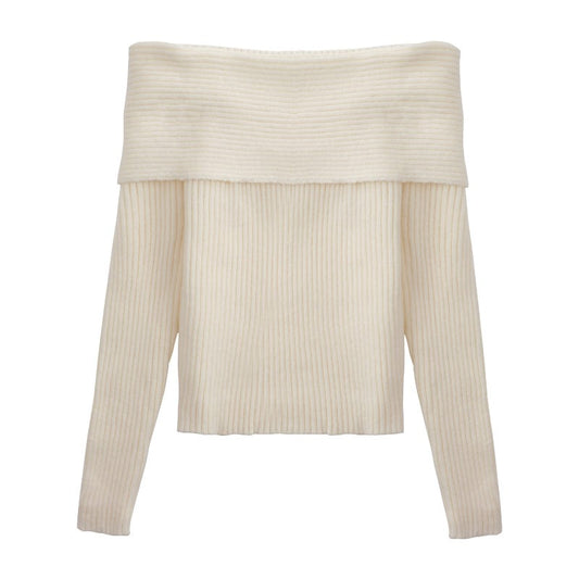 Marjorie | Dames off-shoulder trui met elegante losse pasvorm