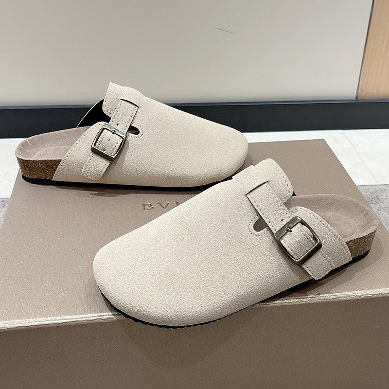 Heren Clogs met Verstelbare Gesp en Ergonomisch Voetbed