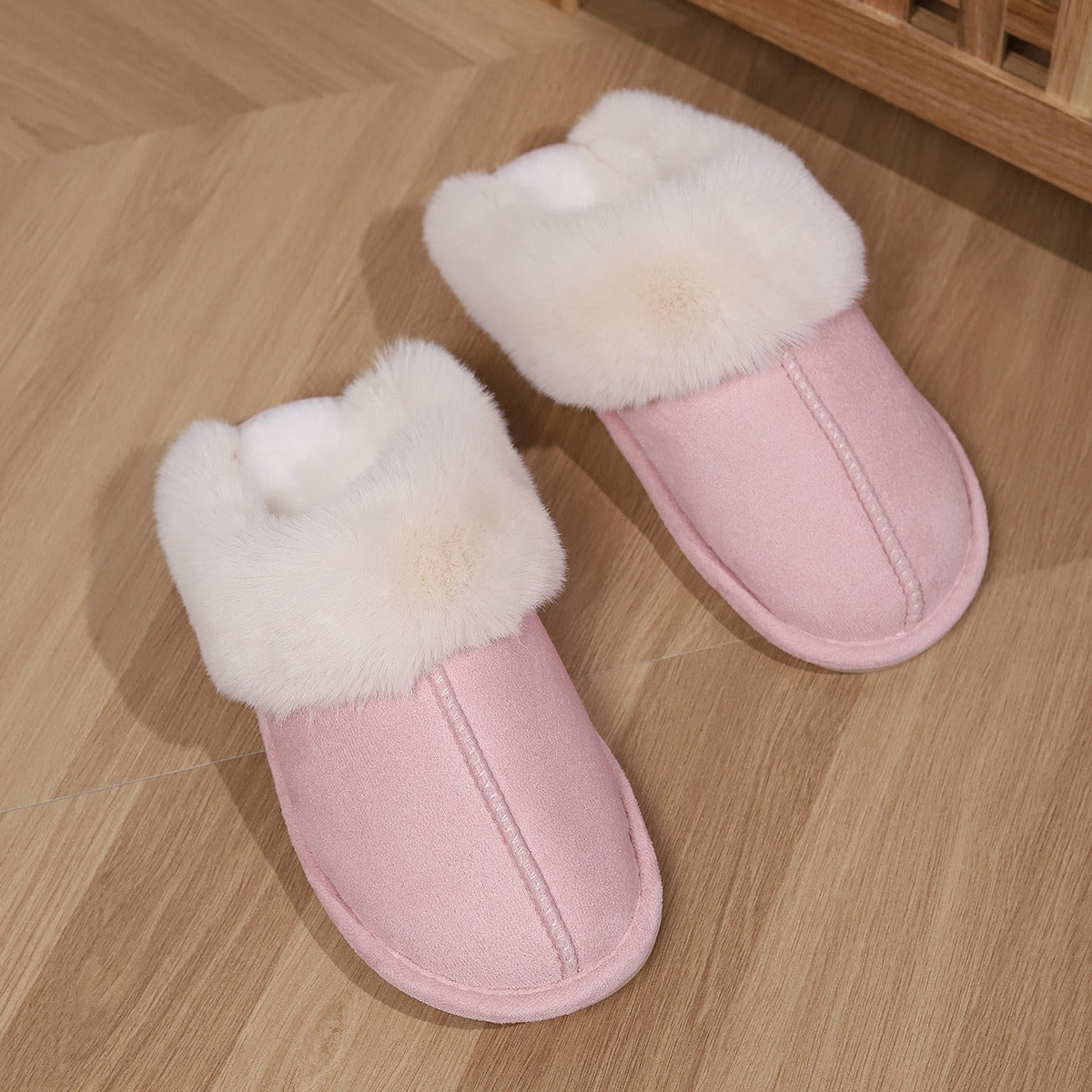Amelia Pantoffels | Dames warme fluffy pantoffels voor binnen