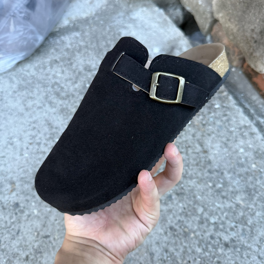 Heren Clogs met Verstelbare Gesp en Ergonomisch Voetbed