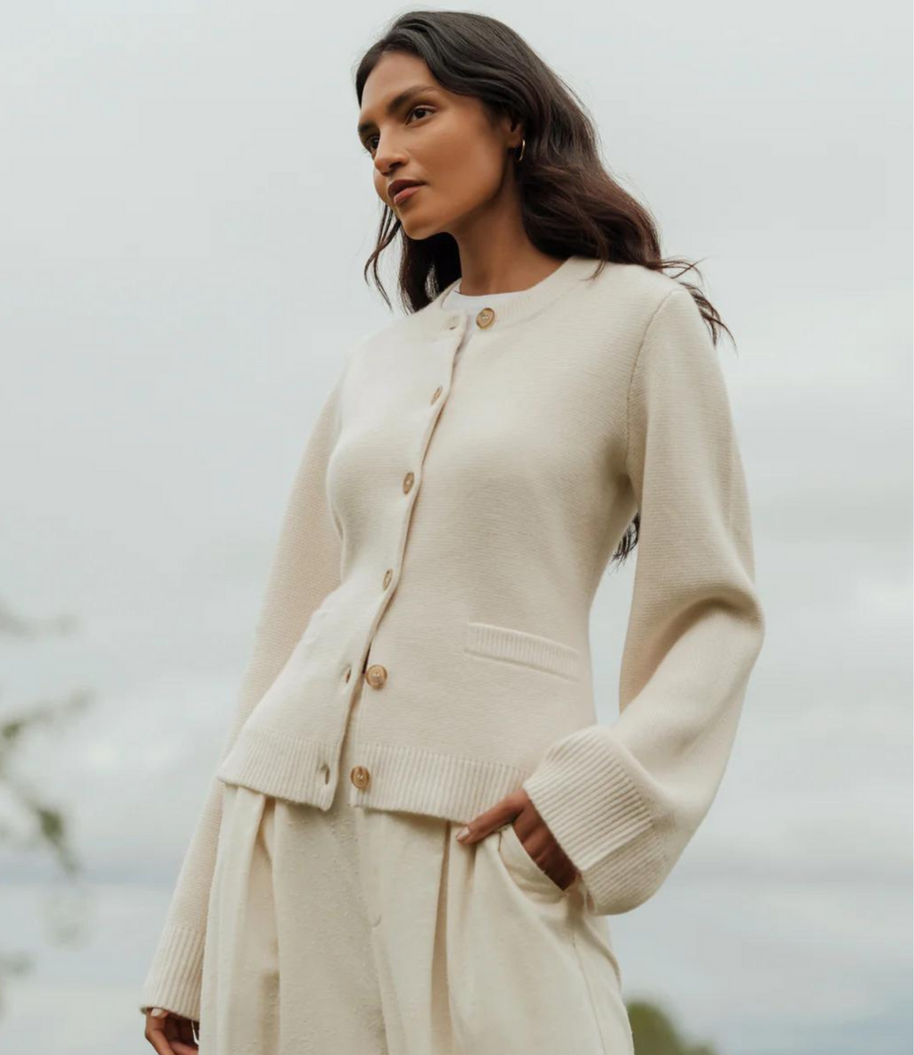 Isabella vest dames | Trendy getailleerd vest van wolblend met comfortabele pasvorm