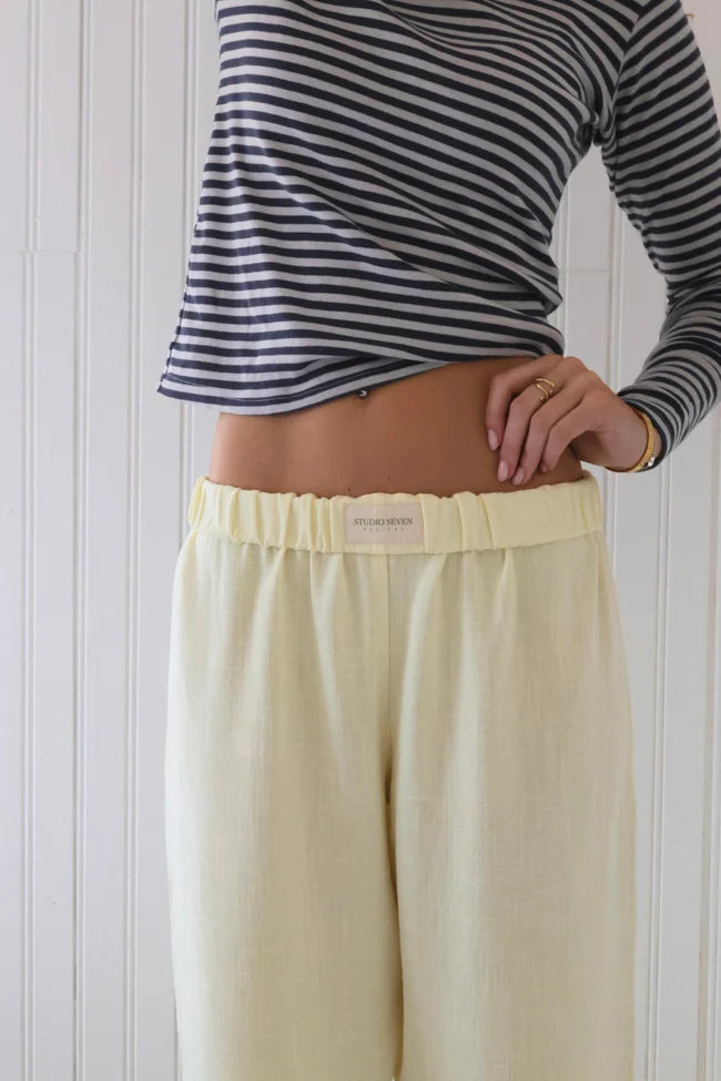 Dames Lounge Broek van Katoen - Comfort fit - Ivy Stockholm