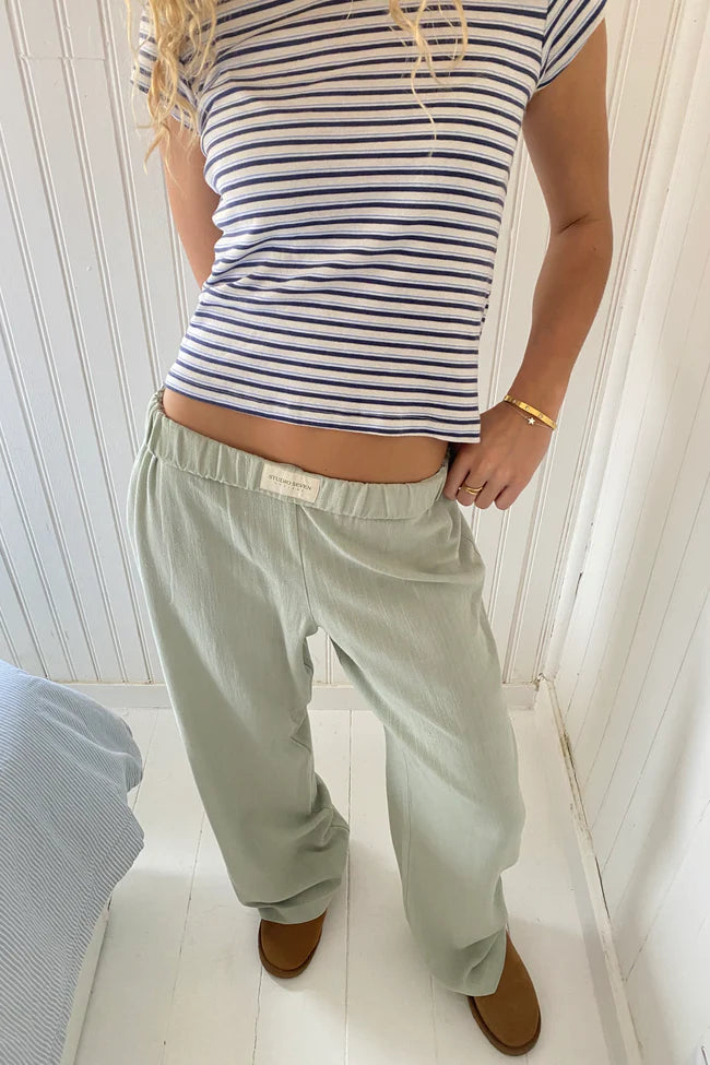 Dames Lounge Broek van Katoen - Comfort fit - Ivy Stockholm