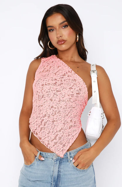 Kanten top | One shoulder