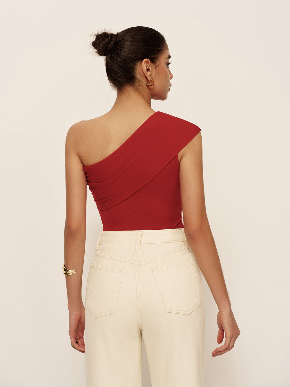 Katria - Mouwloze Jersey Top