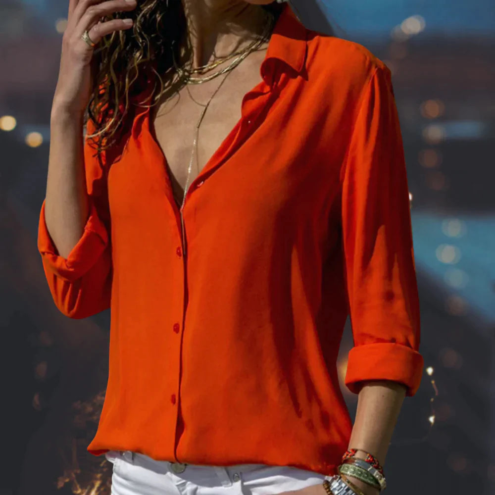 Kaye - Prachtige feestelijke blouse