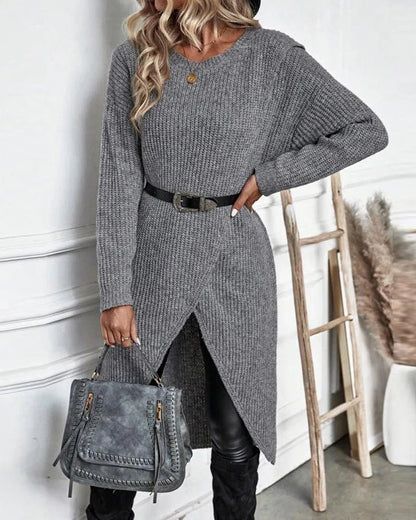 Lange Trui Dames | Warme Oversized Trui met Comfortabele Pasvorm