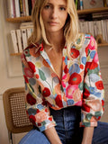 Lindora - Kleurrijke Bloemenblouse