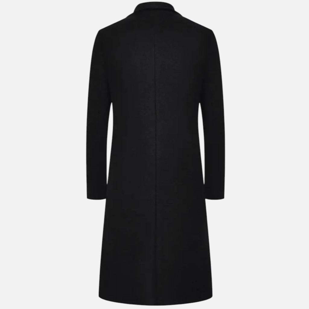 Heren Overjas Kniehoogte - Slim Fit Enkelrijs Model