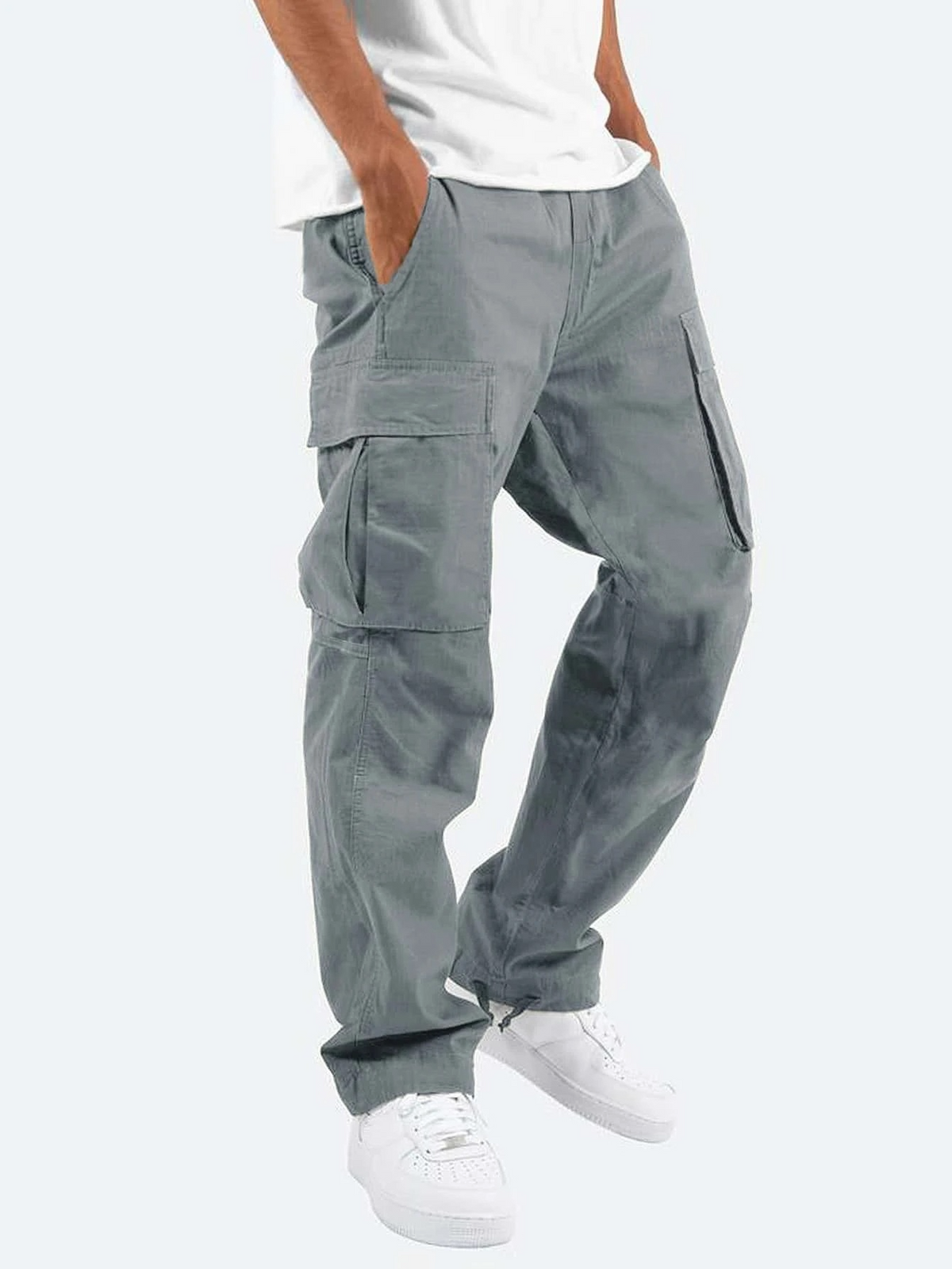 Jay | Men's Relaxed Fit Cargo Pants - Image 2