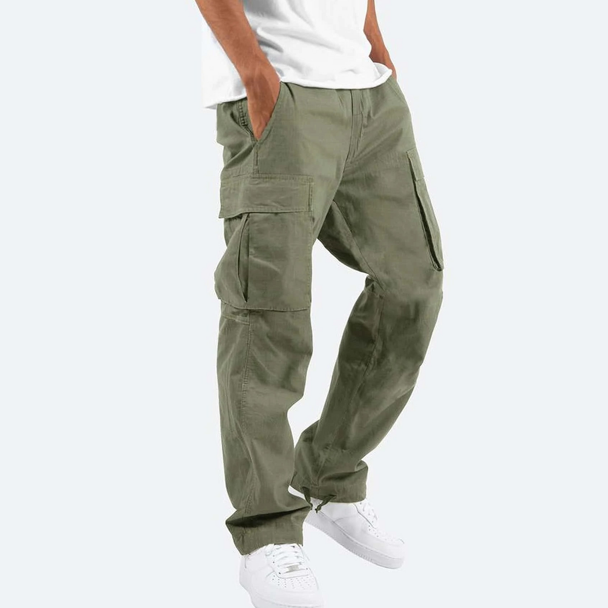 Jay | Men's Relaxed Fit Cargo Pants - Image 4