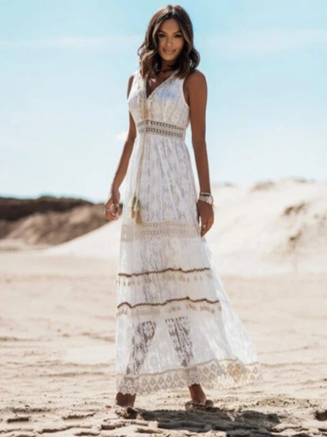 Miana - Boho Maxi Jurk