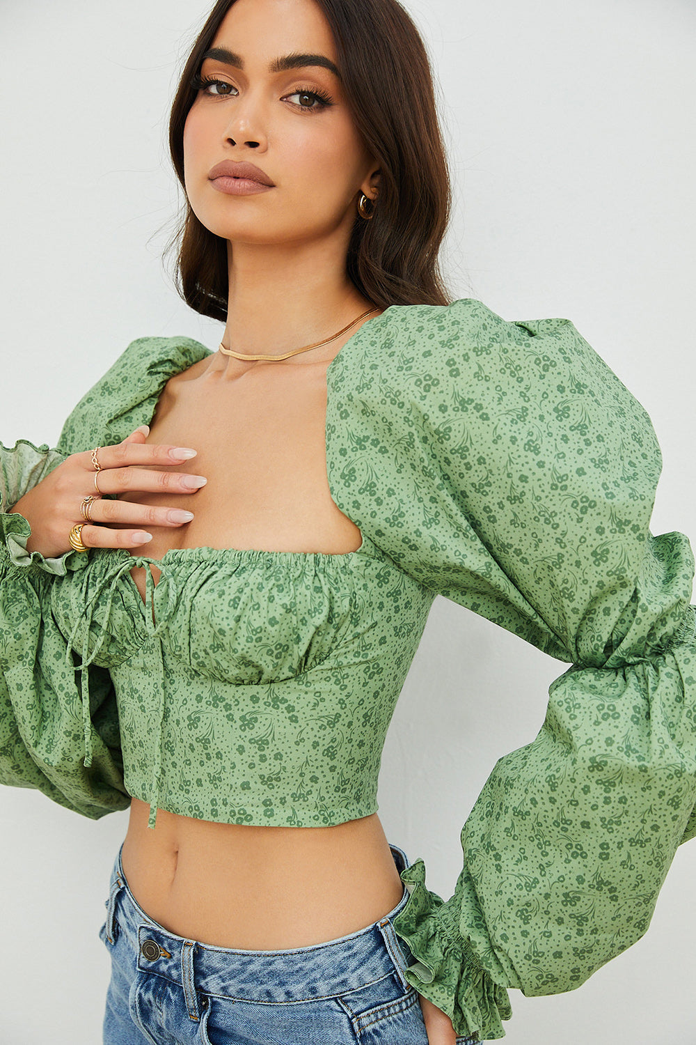 Lesley | Corset Crop Top voor Dames