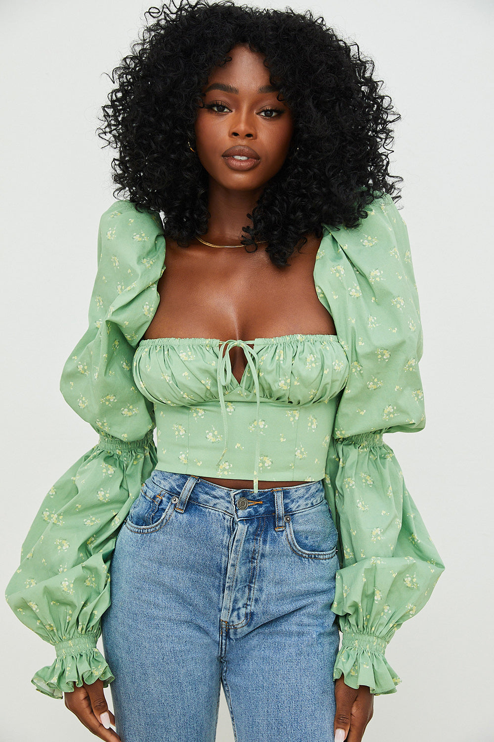 Lesley | Corset Crop Top voor Dames