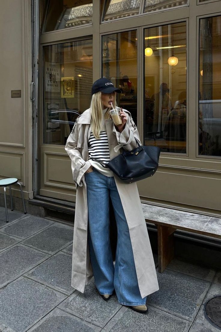 Mina Trenchcoat | Dames Jas met Klassieke Snit – Perfect voor Lente, Herfst & Stijlvolle Dagen