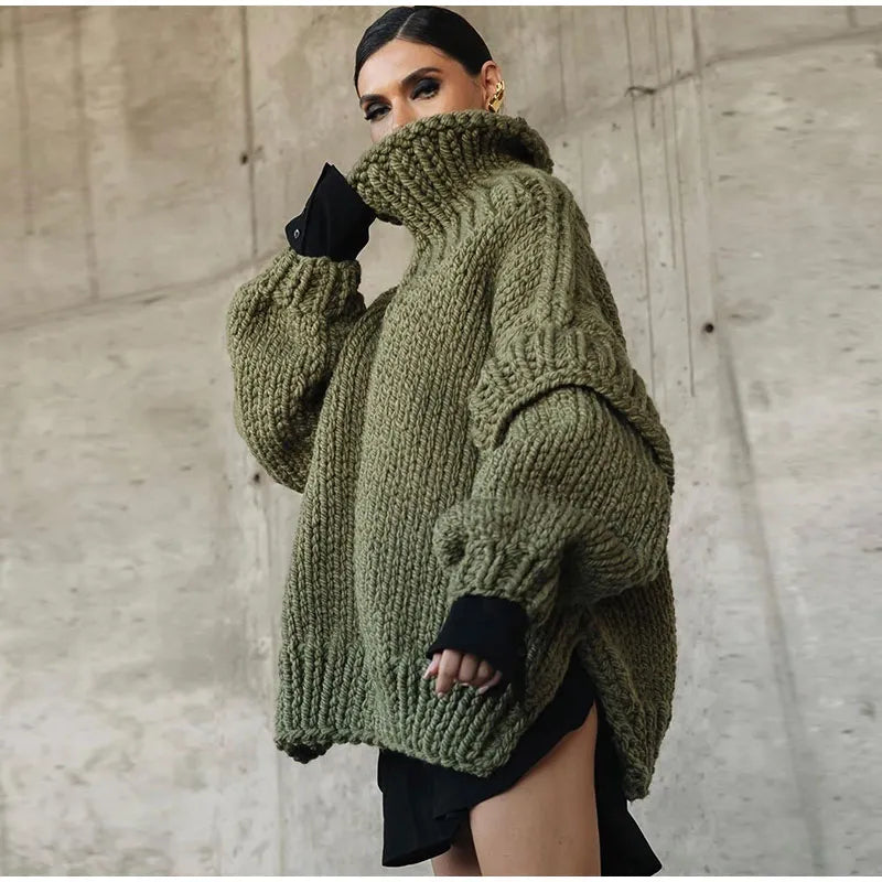 Minerva | Dames oversized trui met relaxed fit in zes kleuren