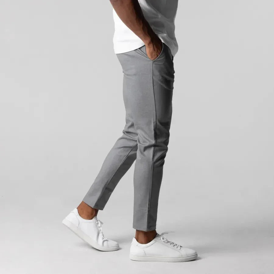 Heren Slim Fit Broek – Casual voor Dagelijks Gebruik, Geschikt voor Lente en Zomer