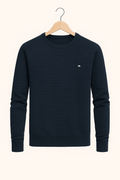 Heren Slim Fit Sweatshirt – Casual voor Dagelijks Gebruik, Met Rits en Lange Mouwen