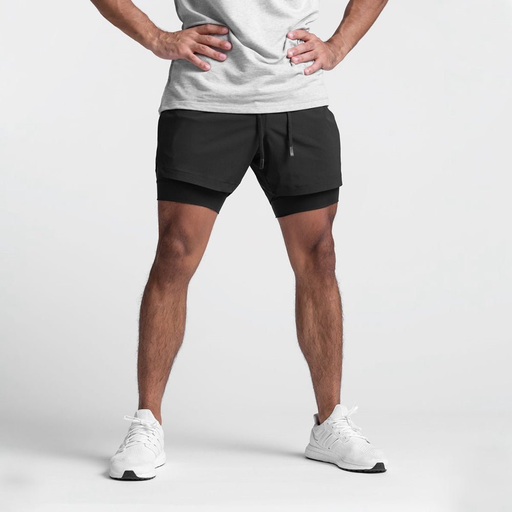 Heren Slim Fit Shorts – Geschikt voor Sport en Vrije Tijd, Met Elastische Taille