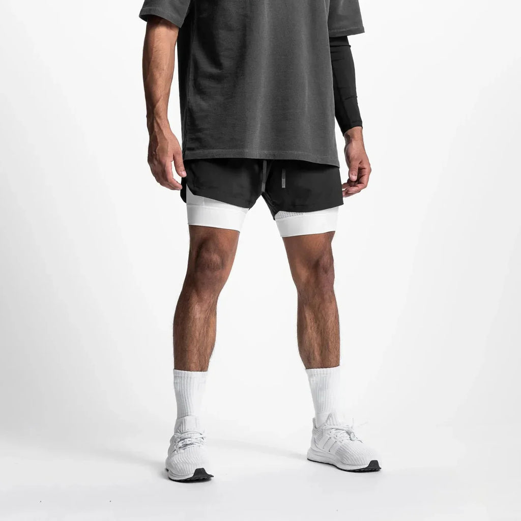 Heren Slim Fit Shorts – Geschikt voor Sport en Vrije Tijd, Met Elastische Taille