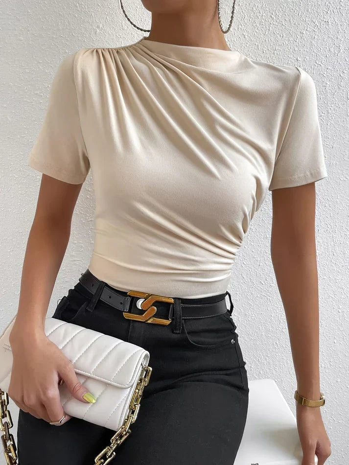 Getailleerd Shirt voor Dames met Elegante Snit | Verfijnde Top voor Elke Gelegenheid