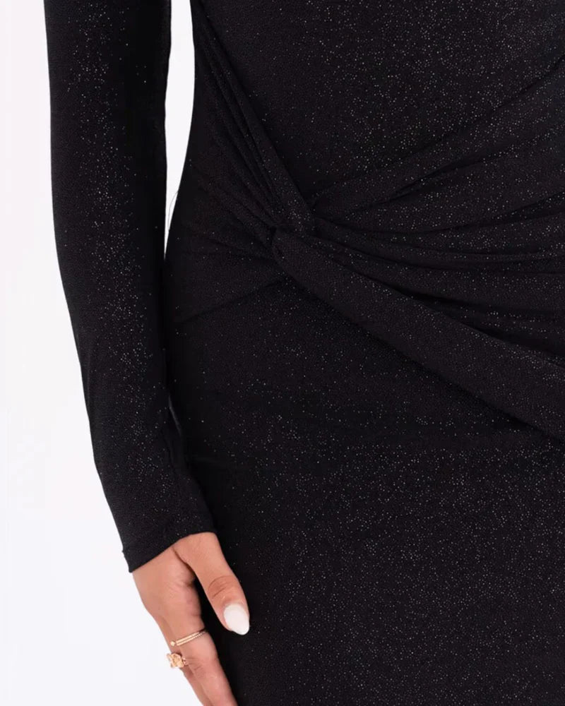 Nicole - Glinsterende Maxi Jurk