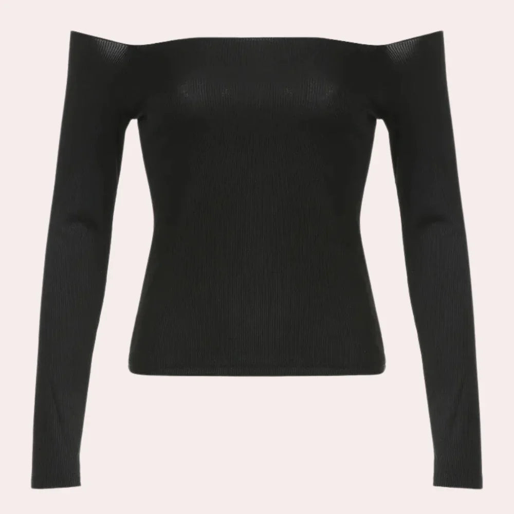 Off-shoulder top voor dames