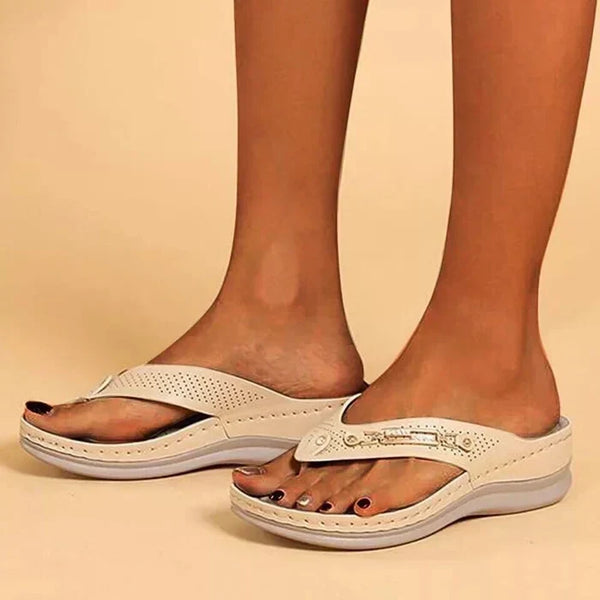 Orthopedische dames teenslippers met stijlvol ontwerp en ultiem comfort voor de zomer