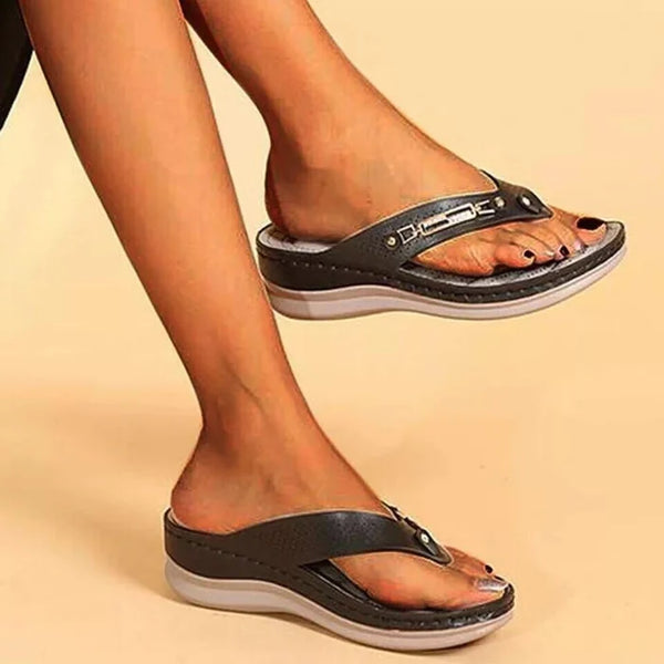 Orthopedische dames teenslippers met stijlvol ontwerp en ultiem comfort voor de zomer