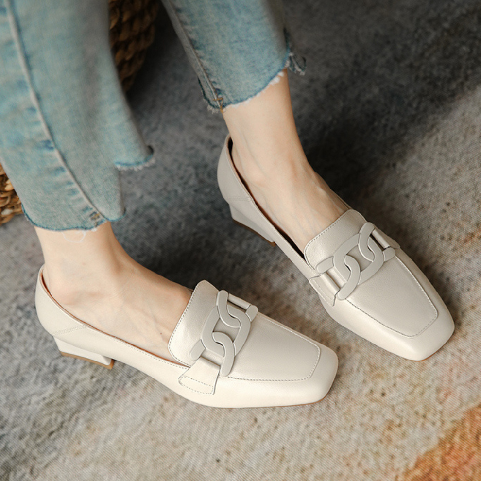 Quincy - Orthopedische Leren Loafers
