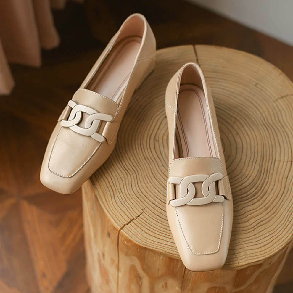Quincy - Orthopedische Leren Loafers