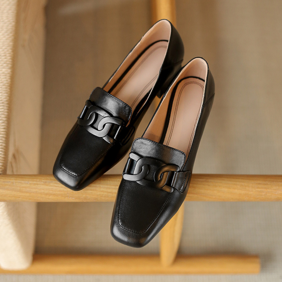 Quincy - Orthopedische Leren Loafers