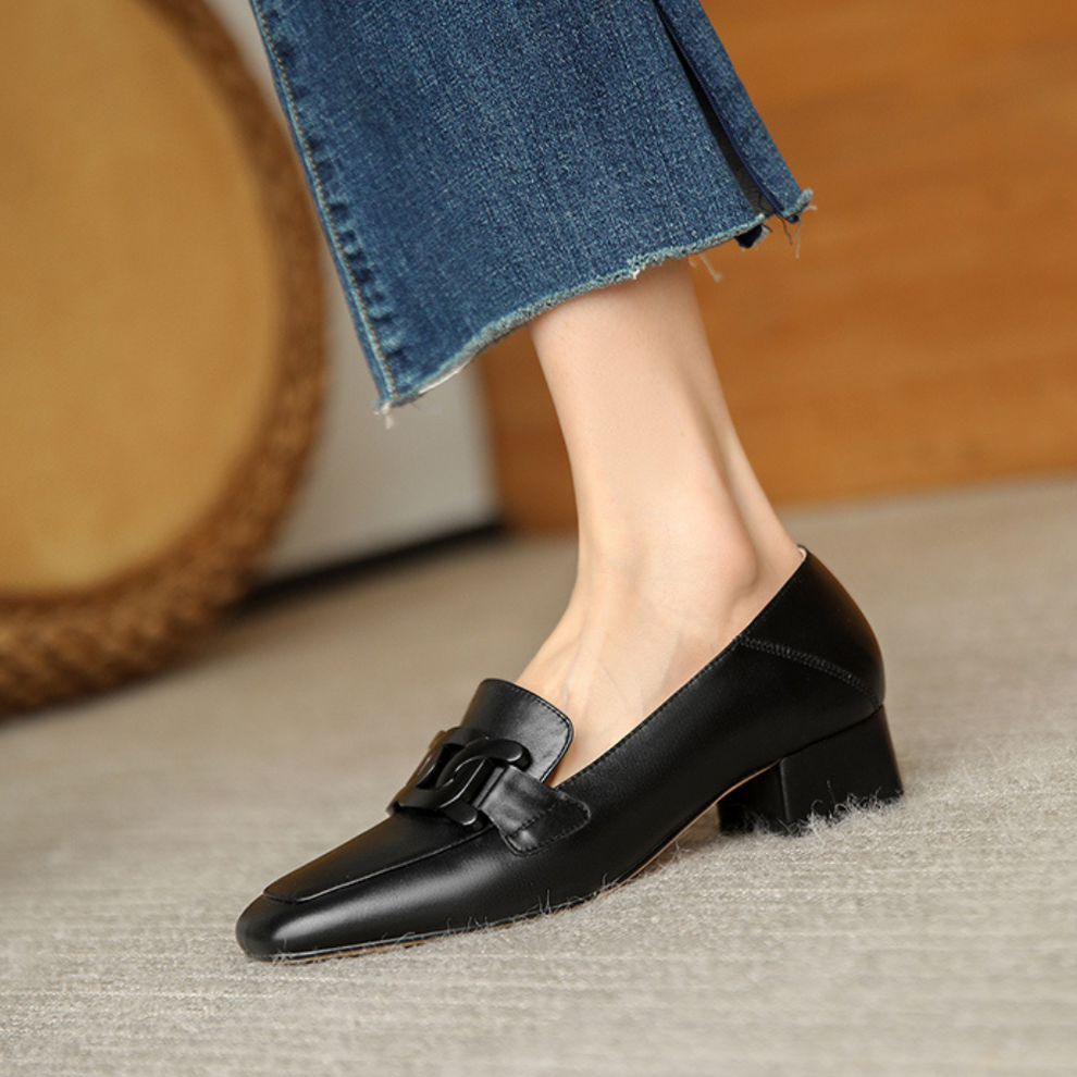 Quincy - Orthopedische Leren Loafers