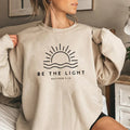 Richelle sweatshirt dames | Plus size trui met losse pasvorm en inspirerende tekst