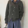 Wikkelcardigan | Dames vest met zachte wikkelstijl en strikceintuur